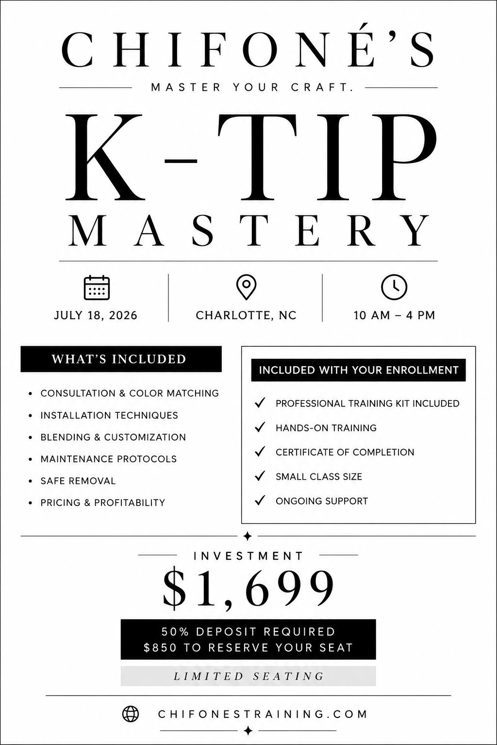 K-Tip Mastery 7.18